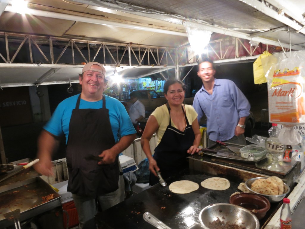 This truck had the longest line despite offering the fewest salsas. The reason? Their meats: The best carne asada and al pastor on the block.