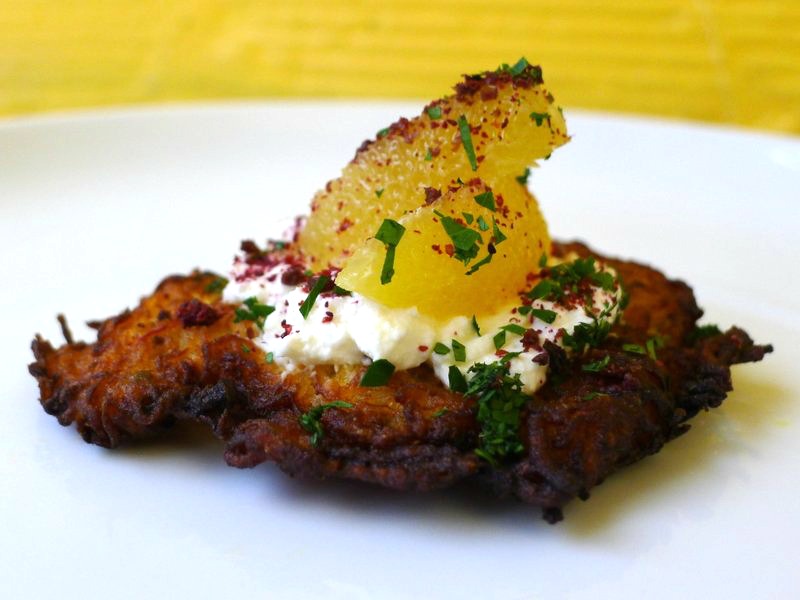 Spaghetti Squash Latke Great Performances