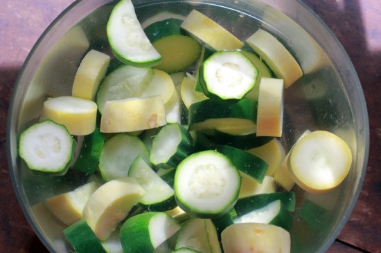 zucchini-in-water chitra agrawal