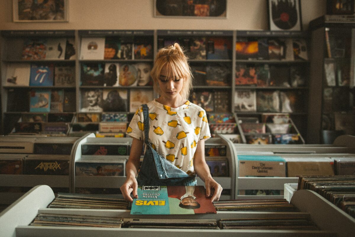 record store girl
