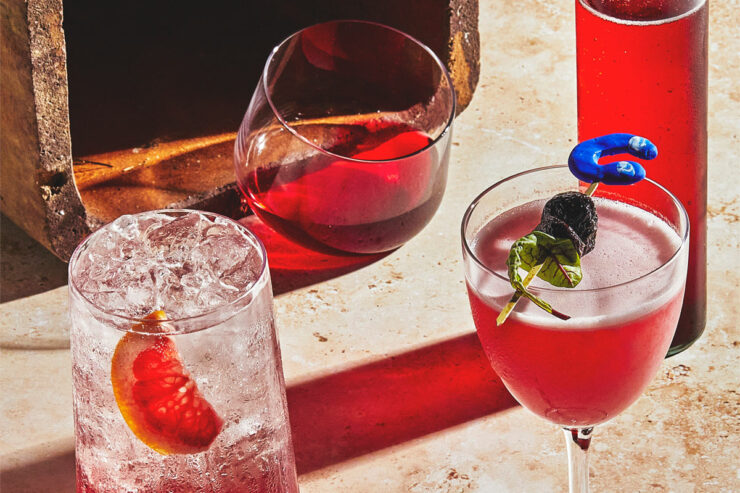 C. Cassis cocktails